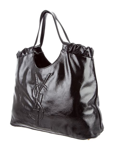 saint laurent patent leather bag